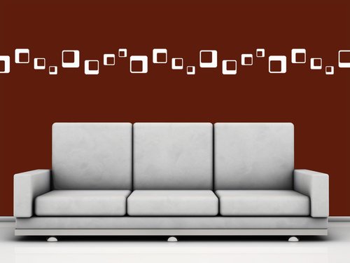 Modern: Wandsticker fürs Wohnzimmer (Wandtatoos.de) Modern: Wandsticker fürs Wohnzimmer (Wandtatoos.de)